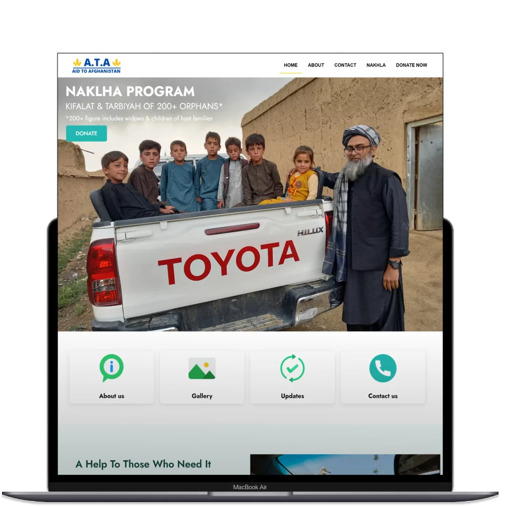 aidtoafghanistan case-study mockup 4